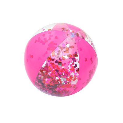 Bway Beach Ball Glitter Ast 41Cm