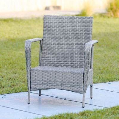 Rosa 1 + 2-Seater Balcony Set - Grey