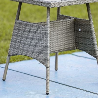 Rosa 1 + 2-Seater Balcony Set - Grey