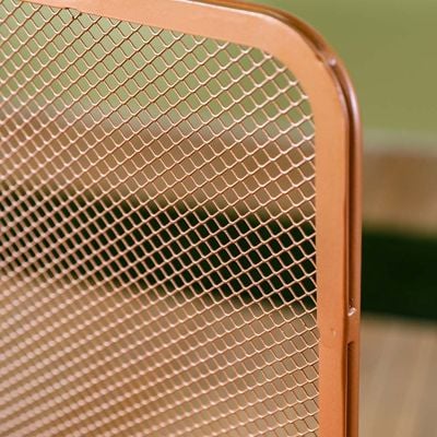 Metal Fire Screen 100X30.5X120.5Cm - Jf210776