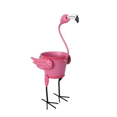 New Metal Flamingo 43X24X65Cm - Jf211538