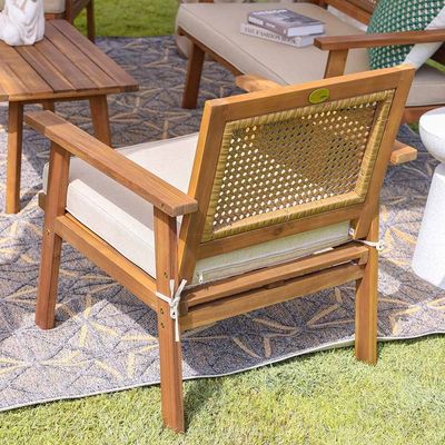 Havana 4-Seater Outdoor Sofa Set - Brown