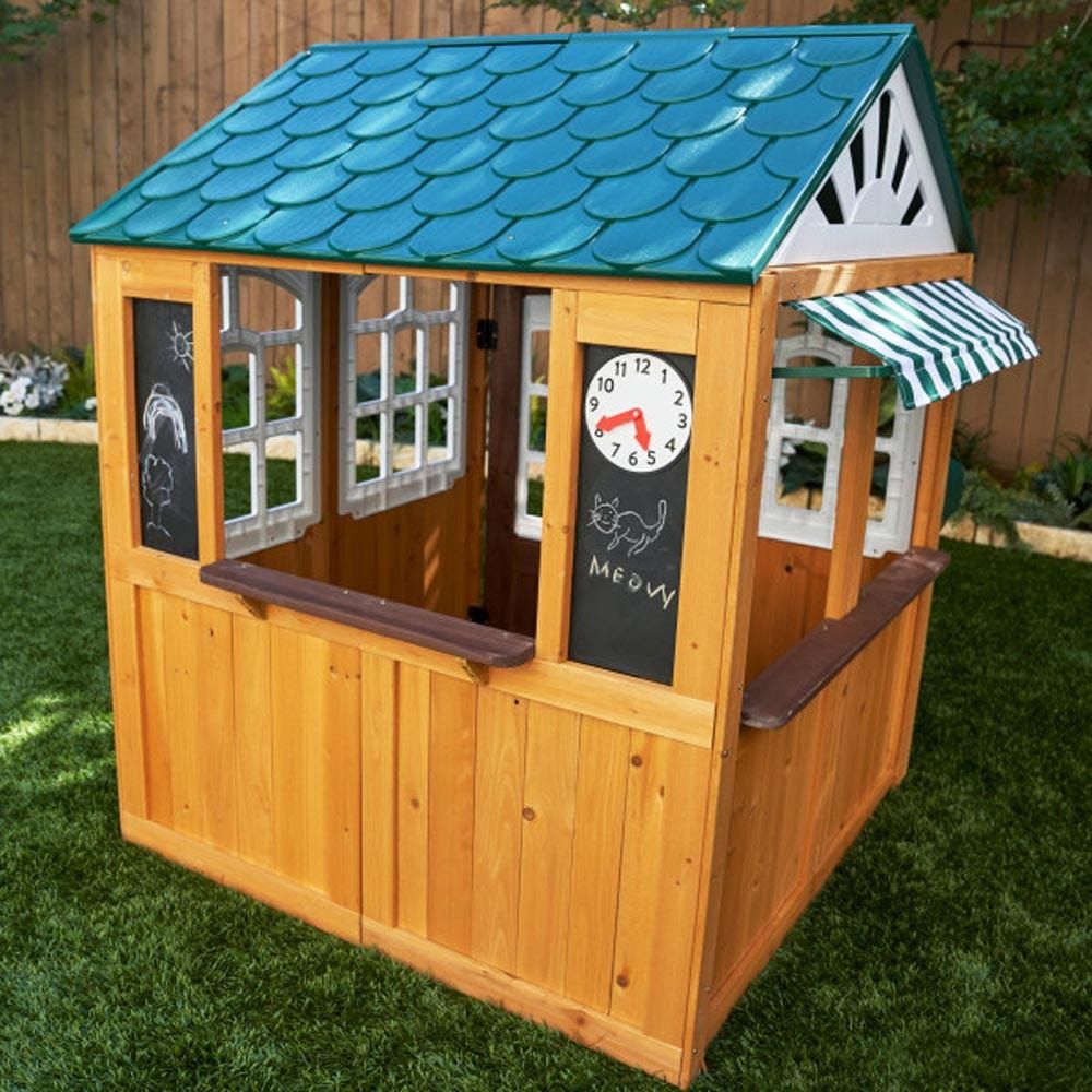 Kidkraft garden store view outdoor playhouse