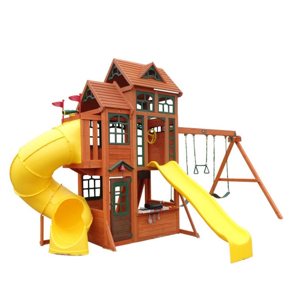 Kidkraft skyline on sale wooden playset