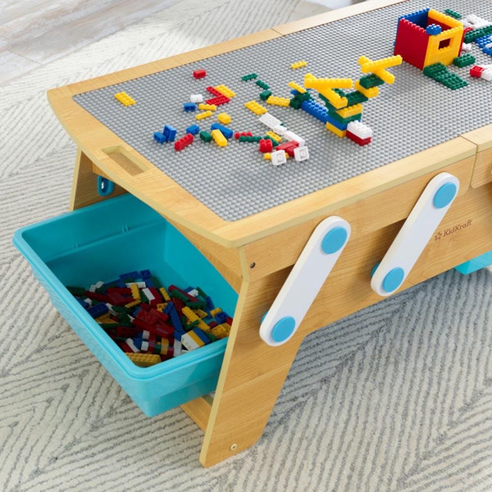 Building bricks play store n store table