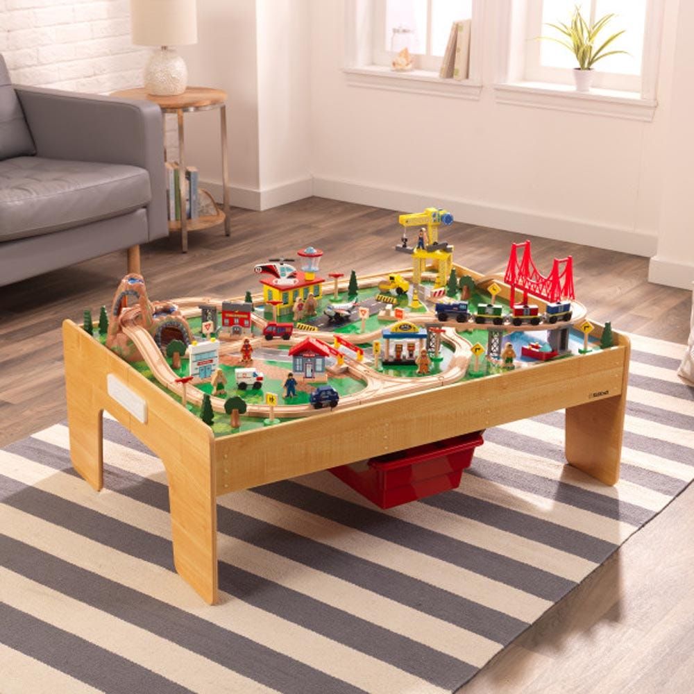 Buy Kidkraft Adventure Town Railways Set Table Online Danube Home UAE