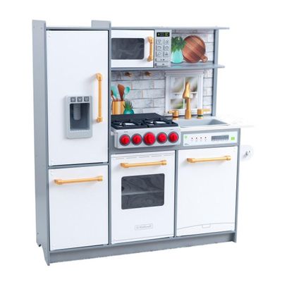 Uptown Elite White Play Kitchen With Ez Kraft Assembly 