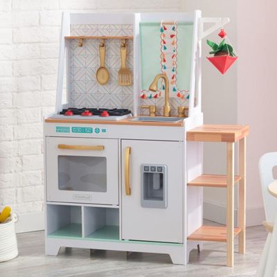 Kidkraft Boho Bungalow Wooden Play Kitchen