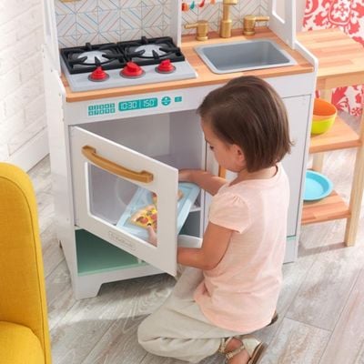 Kidkraft Boho Bungalow Wooden Play Kitchen