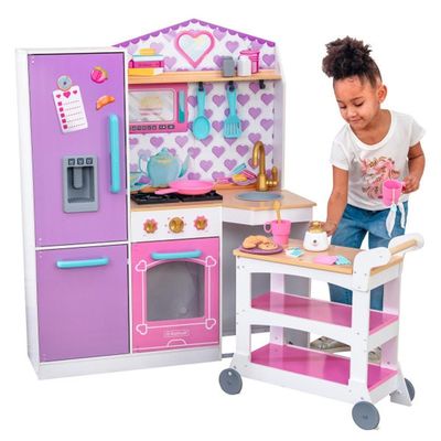 Kidkraft Sweet Snack Time Cart & Play Kitchen