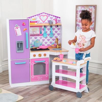 Kidkraft Sweet Snack Time Cart & Play Kitchen