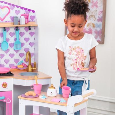 Kidkraft Sweet Snack Time Cart & Play Kitchen