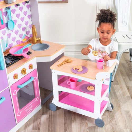 Kidkraft Sweet Snack Time Cart & Play Kitchen
