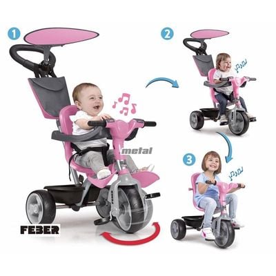 Feber Trike Baby Plus Music Pink C20