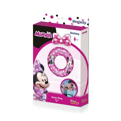 Bway Swim Ring Minnie 56Cm