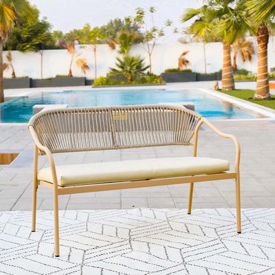 Aliza 4-Seater Outdoor Sofa Set - Beige