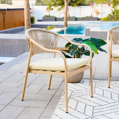 Aliza 4-Seater Outdoor Sofa Set - Beige