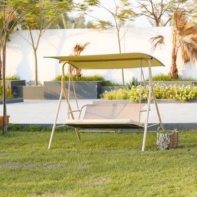 Aliza 3-Seater Swing - Beige