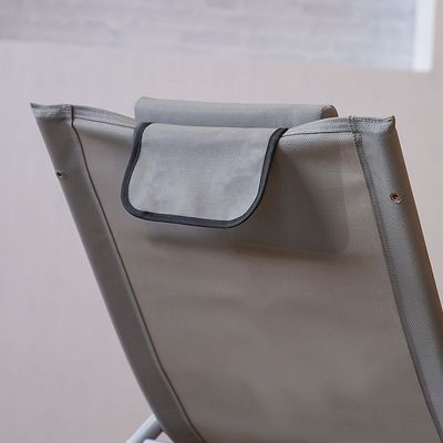 Flossy Rocking Lounger - Grey