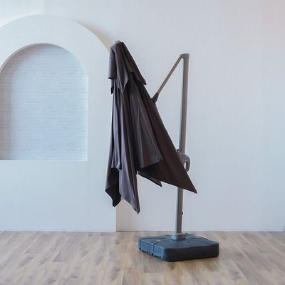 Sofia Umbrella with Base - Brown