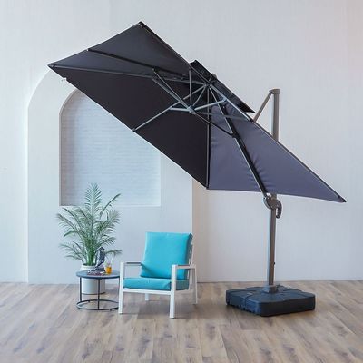 Sofia Umbrella with Base - Brown