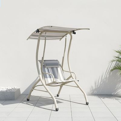 Angela Single Seater Swing with Canopy - Multi-color