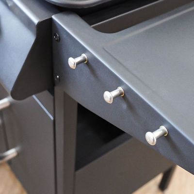 4 Burner Gas BBQ - Black - DhQb-112