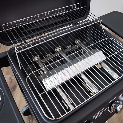 4 Burner Gas BBQ - Black - DhQb-112