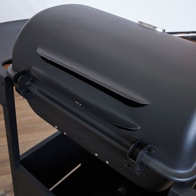 4 Burner Gas BBQ - Black - DhQb-112