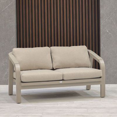 Manchester Hills 2-Seater Outdoor Sofa - Beige - With 2-Year Warranty