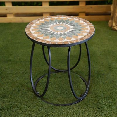 Side table – Mosaic Design - 50x50x55 cm