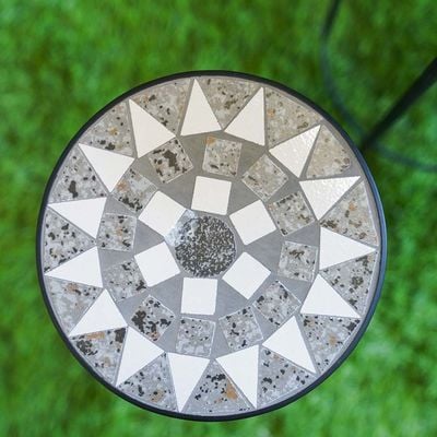 Nesting Stool – Set of 3 – Mosaic Design - 30X30X66CM, 25X25X57, 20X20X48 CM
