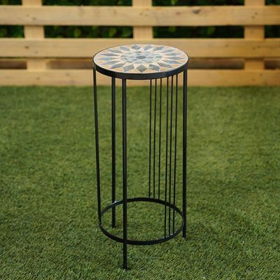 Nesting Stool Set of 3 - Mosaic Design - 30X30X66CM, 25X25X57, 20X20X48 CM