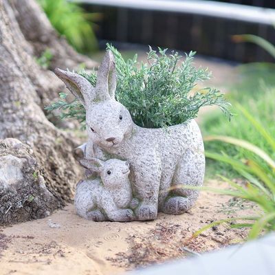 MgO Rabbit Planter