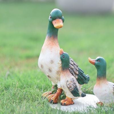 Terracotta Duck Decoration