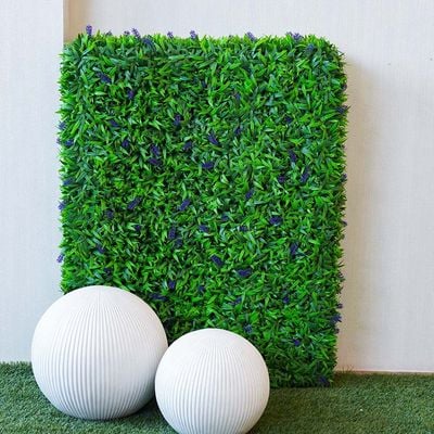 Artificial Hedge Lavender 100 x 75 x 25Cm