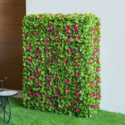 Artificial Hedge Bougainvillea  100 x 75 x 25Cm