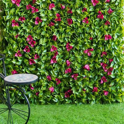 Artificial Hedge Bougainvillea  100 x 75 x 25Cm