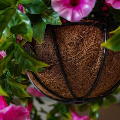 Hanging Basket - Pink - 28 Cm