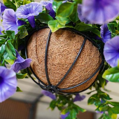 Hanging Basket  - Violet -28 Cm