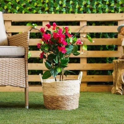 Geranium with pot – Outdoor/Indoor Artificial Plant - 45cm