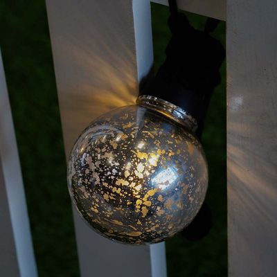 Crystel Globe Solar String Lights 8.5M