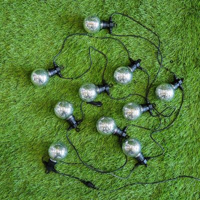 Crystel Globe Solar String Lights 8.5M