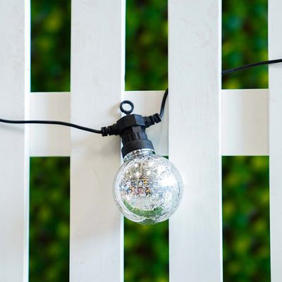 Crystel Globe Solar String Lights 8.5M