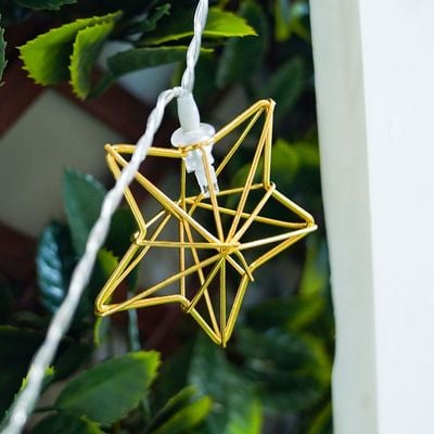 Star Ornament String Lights - 4.7M