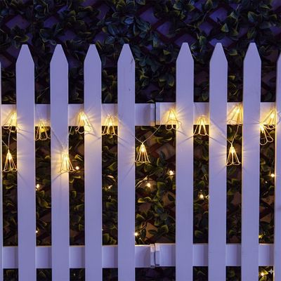 Flower Ornmaent Copper String Lights-4.7M