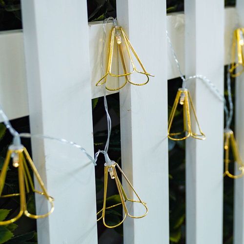 Flower Ornmaent Copper String Lights - 4.7M