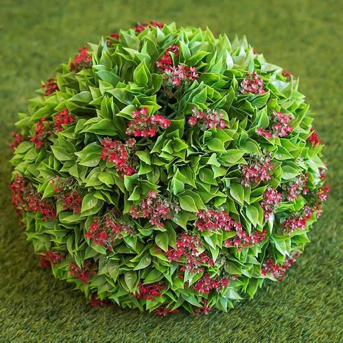Artificial Topiary Ball - Bougainvillea - 38 Cm