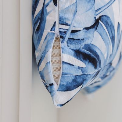 Outdoor Cushion – Exotic/White/Blue 50X50 Cm