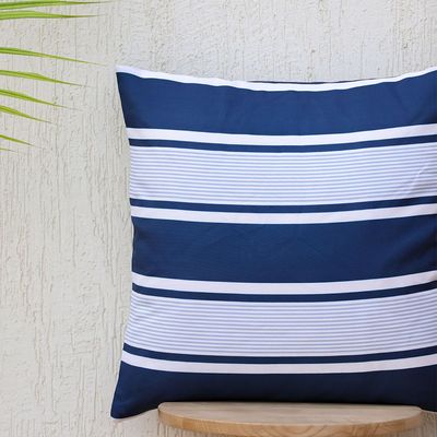 Outdoor Cushion - Palazzo Stripe – Blue/White 50X50 Cm